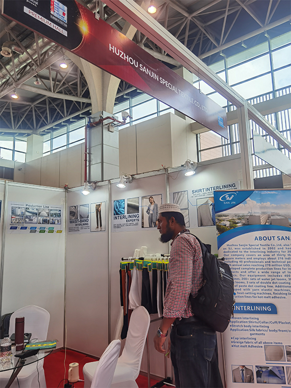 Huzhou Sanjin participated in the 2023 Bangladesh surface accessories Exhibition